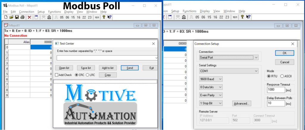Download Modbus Poll Version 5.0.1 - Motive Automation